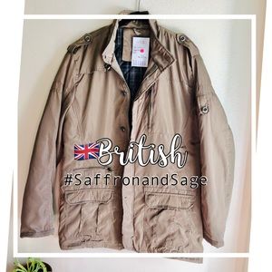 BRITISH!🇬🇧PLUS! Neutral Nylon Fluffy Puffer Coat/Jacket🧥